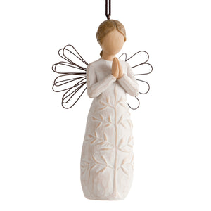 a tree, a prayer Ornament