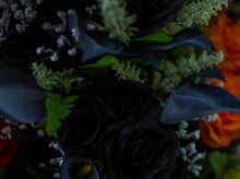 Load image into Gallery viewer, Black Calla Lily &amp; Rose Bush
