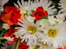 Load image into Gallery viewer, Daisy and Orange Rose Bush
