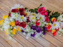 Load image into Gallery viewer, Daisy and Orange Rose Bush
